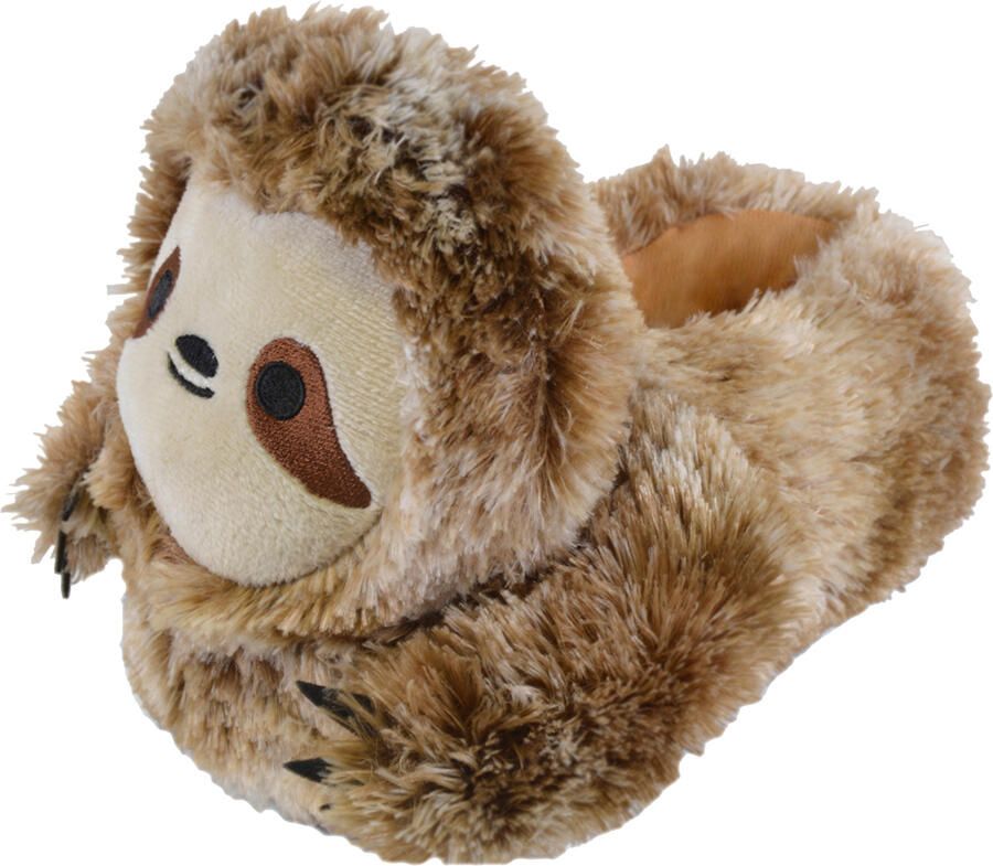 Sock Snob Kinderen pluche 3D luiaard pantoffels Slipper snob Luiaard