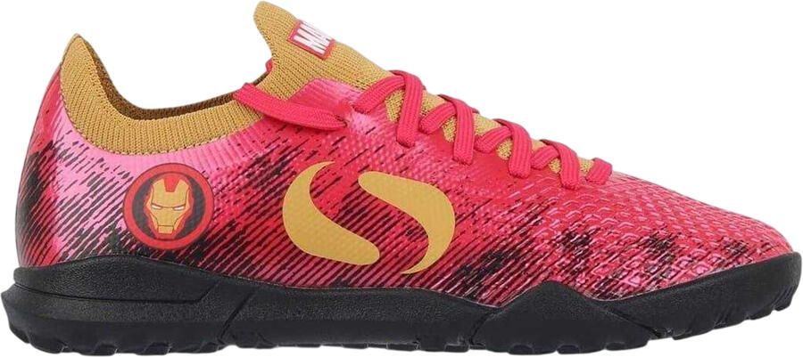 Sondico Blaze Iron Astro Turf-sportschoenen voor kinderen (Rood)
