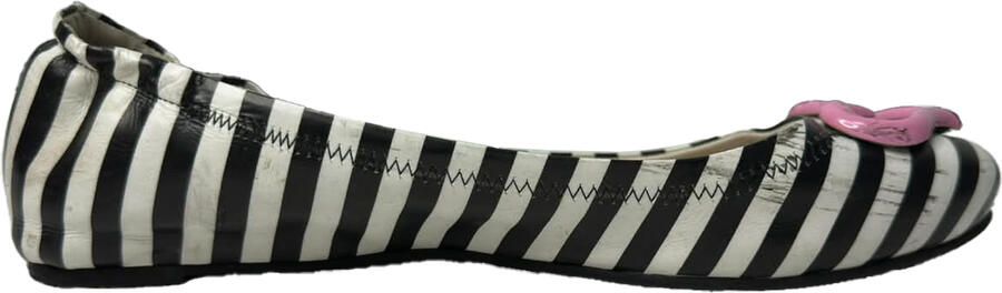 Sophia Webster Pre-owned Sophia Webster Miami Gestreepte Ballerina's in Multicolor Leer