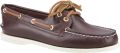 Sperry Authentic 2 Eye Leer Heren Bruine Bootschoenen - Bruin
