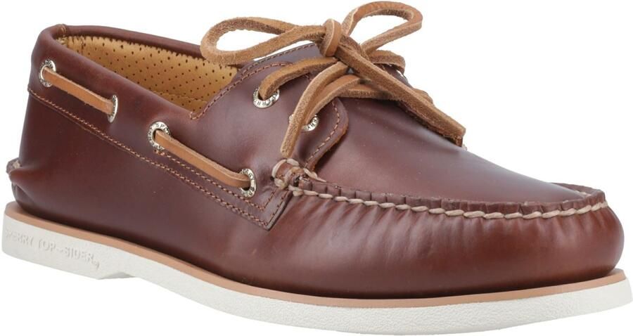 Sperry Authentieke Gold Cup Leder Heren Tan Bootschoenen