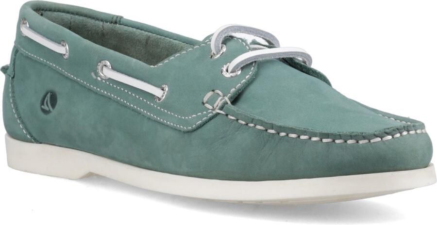Sperry Balboa 2 Oog Boot Nubuck Dames Groene Botenschoenen