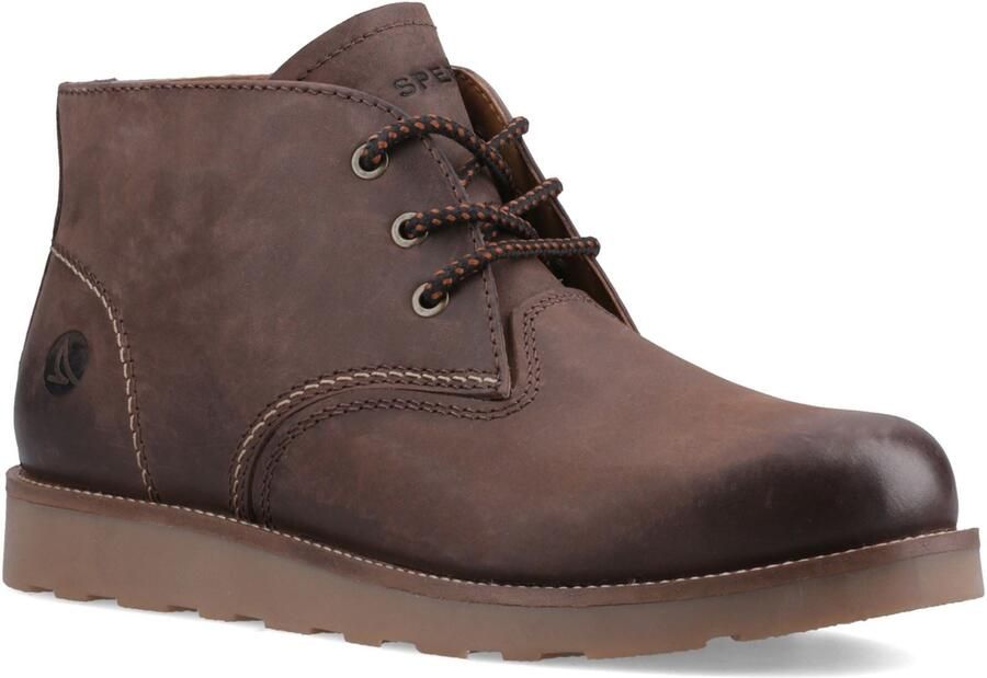 Sperry Portland Leren Heren Bruine Enkellaarzen