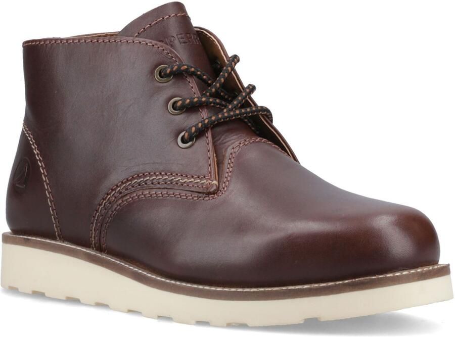 Sperry Portland Leren Heren Chocolade Enkelboots