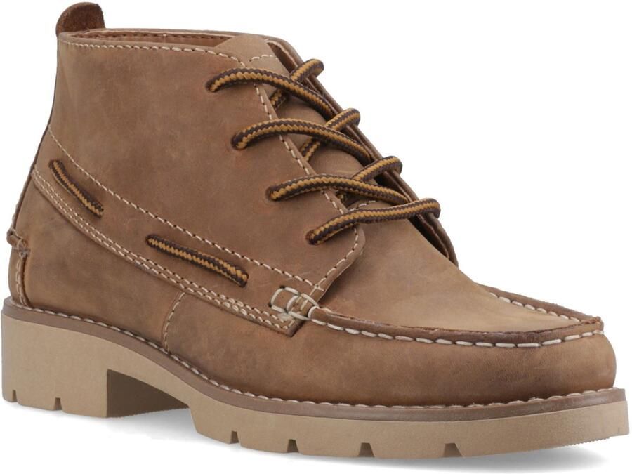 Sperry Savanna Leren Dames Tan Laarzen
