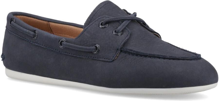 Sperry Slim Boot Schoen Leer Dames Marineblauwe Bootschoenen