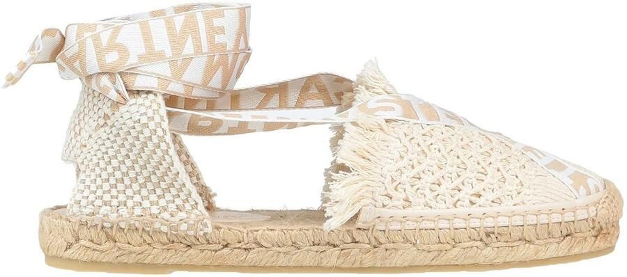 Stella Mccartney Logo Canvas Espadrilles