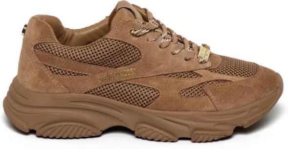 Steve Madden Front row tan lage sneakers dames