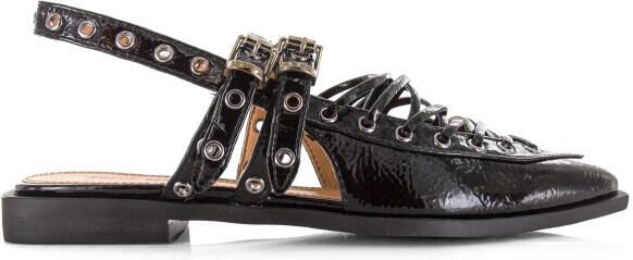 Steve Madden Galanti black patent slingback sandalen dames