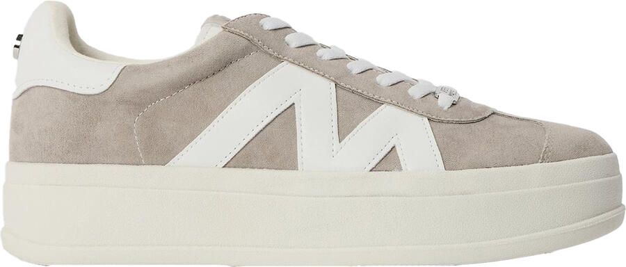 Steve Madden Leren sportschoenen voor dames (Grijs)