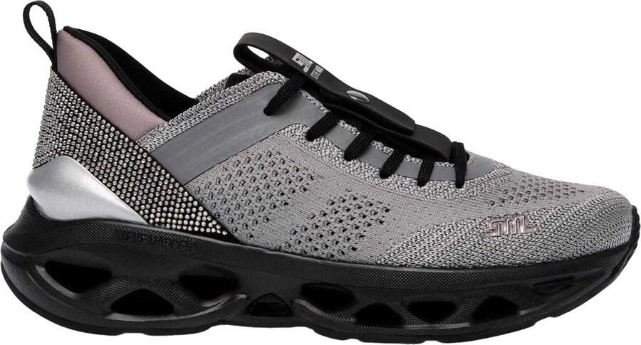 Steve Madden Surge Mesh-sportschoenen voor dames (Donkergrijs)