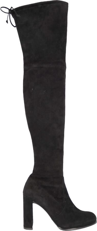 Stuart Weitzman Pre-owned Stuart Weitzman Over-the-knee Suède Laarzen '10s