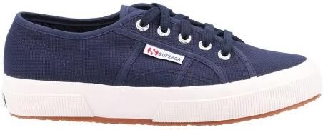Superga Dames 2750 Cotu Classic Sneakers (Marine Wit)