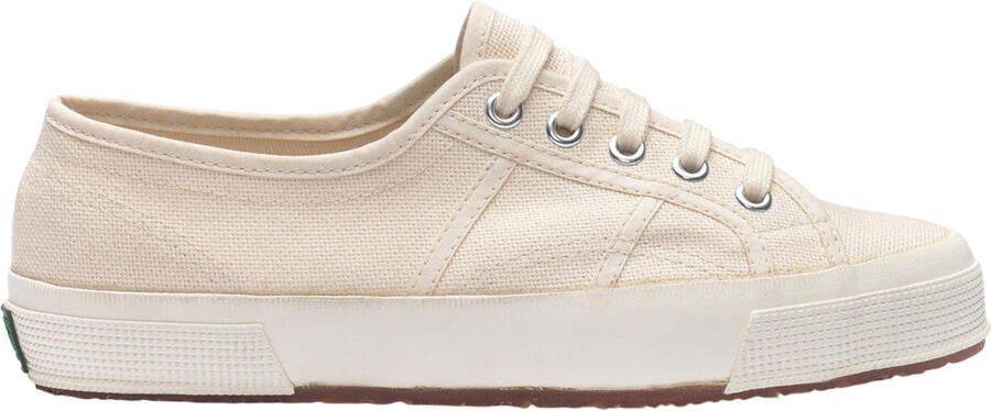 Superga Dames-sportschoenen uit 1925 gemaakt in Italië (Totaal Beige Ruw)