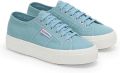 Superga Dames 2740 Veterschoenen (Blue Stone Avorio) - Lichtblauw