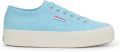 Superga Dames 2740 Veterschoenen (Kristal Azul Avorio) - Blauw