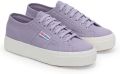 Superga Dames 2740 Veterschoenen (Violet Lavendel Avorio) - Lila