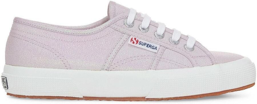 Superga Dames 2750 Lamew Metallic Trainers (Pastel Lila Iridescent)