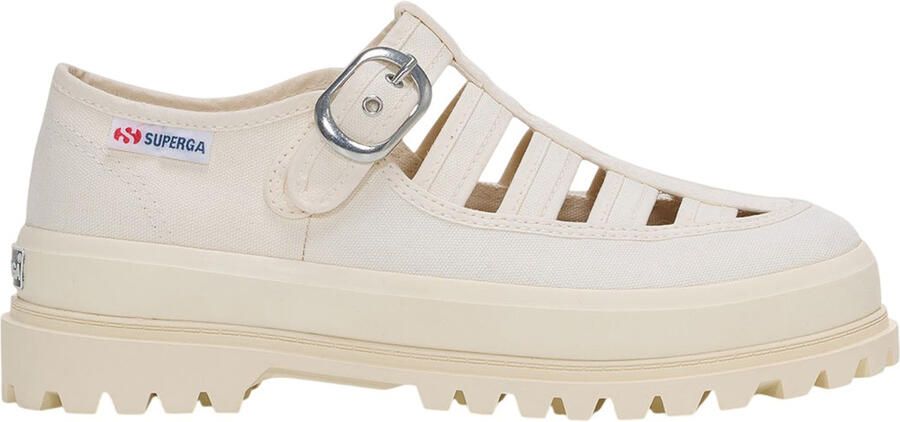 Superga Dames 3541 Alpina Gurkha Vissers Sandalen (Gebroken wit)