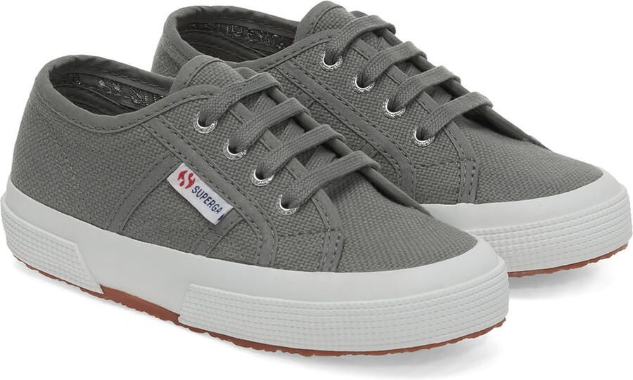 Superga Kinderen Kinderen 2750 Jcot Leather Trainers (Grijze Salie)