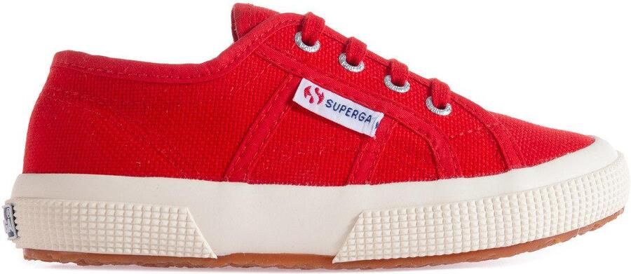 Superga Kinderen Kinderen 2750 Jcot Leather Trainers (Rood)