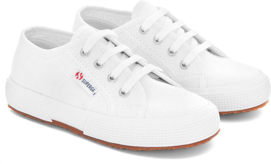 Superga Kinderen Kinderen 2750 Jcot Leather Trainers (Wit)