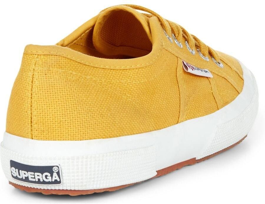 Superga Unisex 2750 Cotu Classic Vegan Sportschoenen voor volwassenen (Geel)