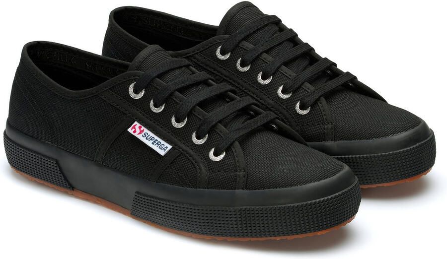 Superga Unisex 2750 Cotu Classic Vegan Sportschoenen voor volwassenen (Volledig zwart)