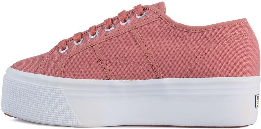 Superga Unisex 2790 Linea Up Down Trainers voor volwassenen (Roze)