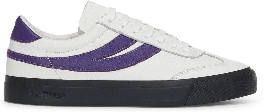 Superga Unisex 4834 Club S Swallow Contrast Detail Vegan Leather Trainers voor volwassenen ()