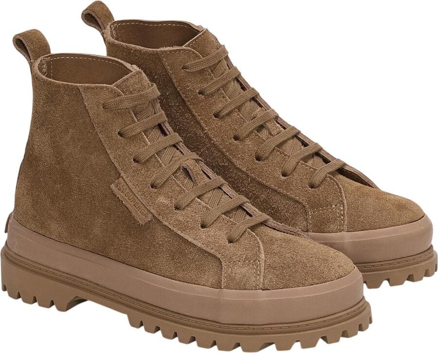 Superga Unisex Volwassen 2641 Alpina Suède Enkelboots (Bruin)