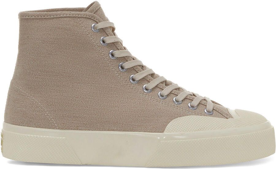 Superga Unisex Volwassenen 2433 Csv Salt Pepper Hoge Tops (Lichtgeel uit wit)