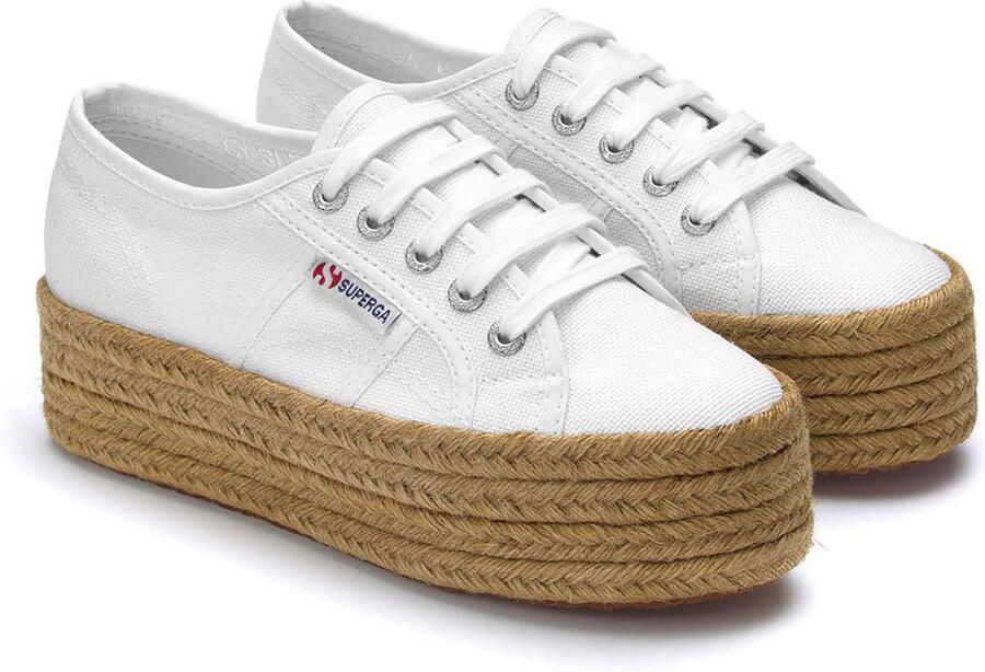 Superga Volwassen uniseks 2790 Rope Trainers (Wit)
