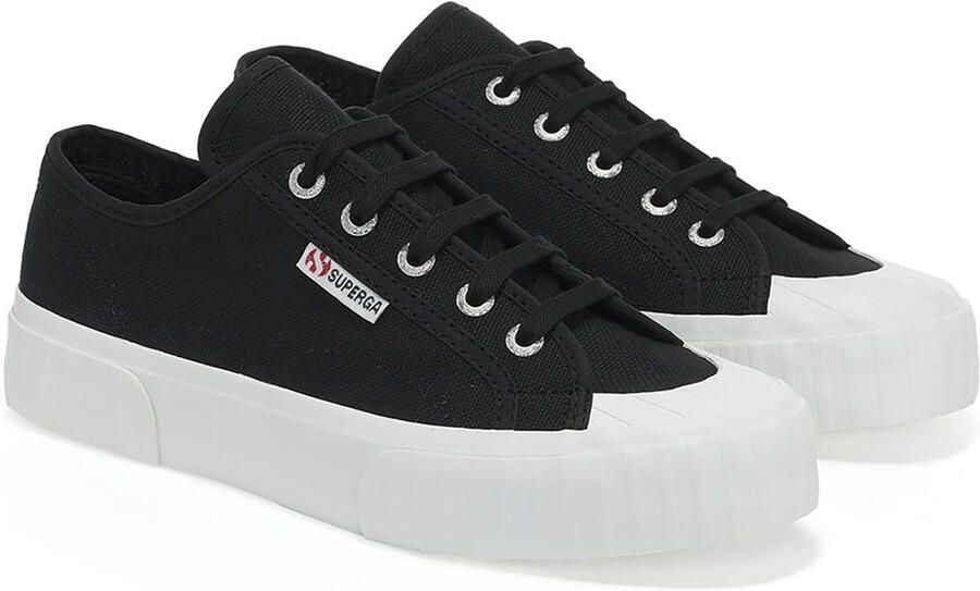 Superga Volwassen unisex 2630 Cotu Trainers (Zwart)