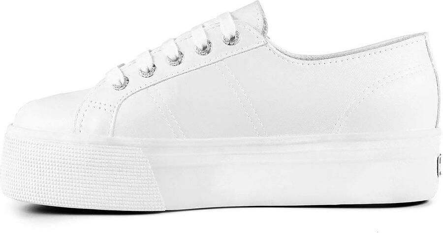Superga Volwassen unisex 2730 nappaleer sportschoenen (Wit)