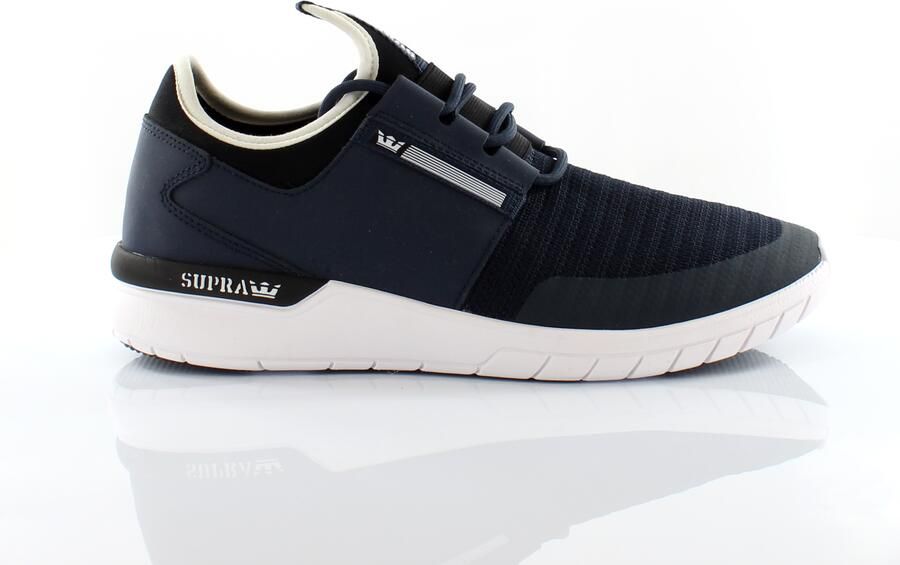 Supra Flow Run Blauw Textiel Heren Hardlooptrainers 08021 401
