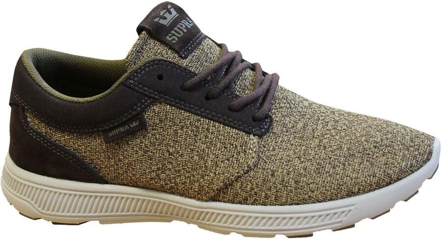 Supra Hammer Run Lace Up Heren Casual Trainers Groen Bot 08128 285