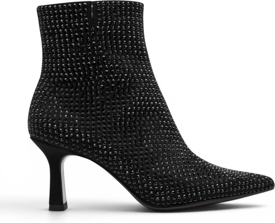 Tamaris Dames Diamante Stiletto Mode Enkellaarzen met hakken 25385-47