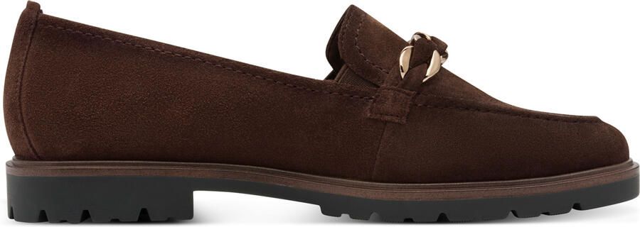 Tamaris Dames Mokka Bruine Suède Loafers