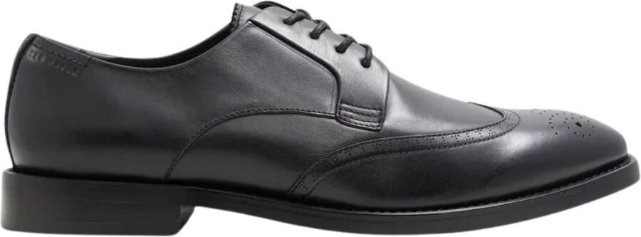 Ted Baker Hacknie Wing Tip Zwarte Geklede Schoen