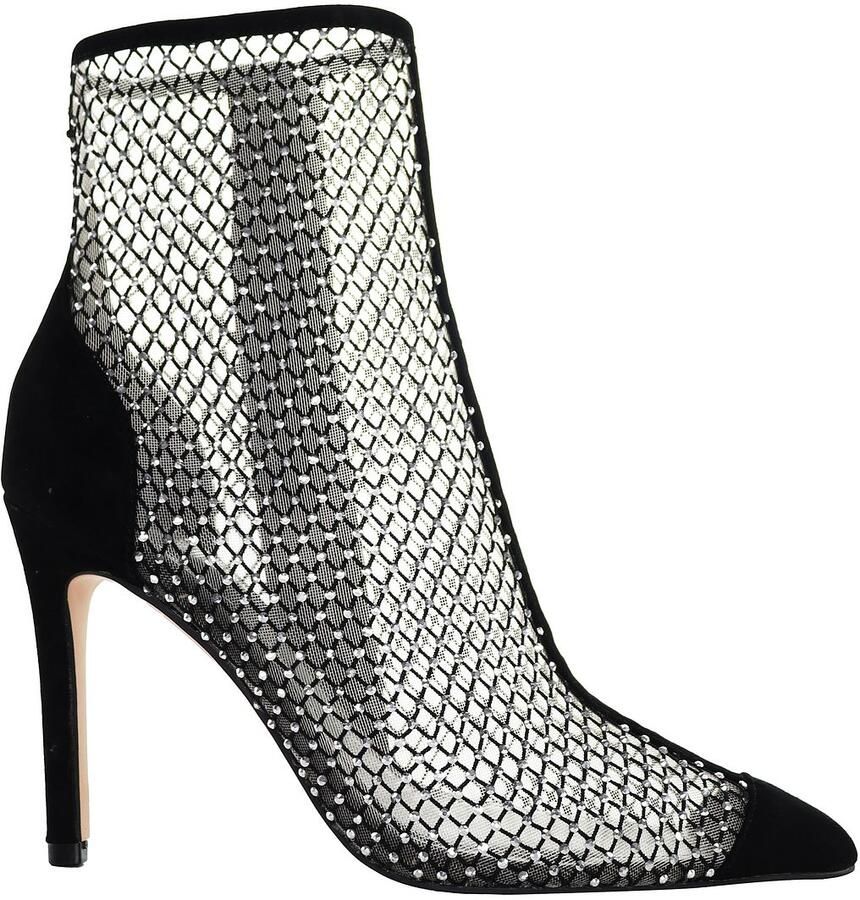 Ted Baker Junapah Crystal Mesh Dames Zwarte Laarzen