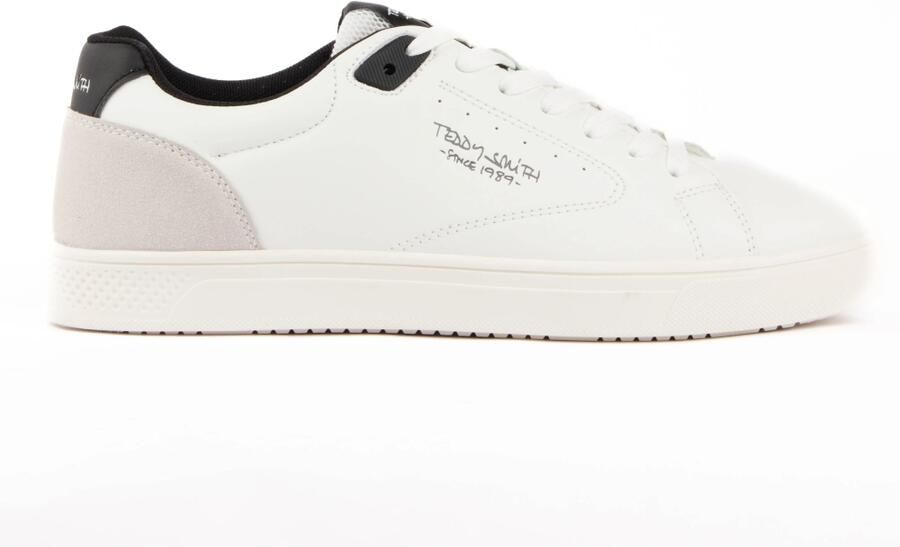 Teddy smith heren sneaker met signature design