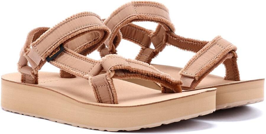 Teva Midform Universele Canvas Dames Tiger Eye Sandalen