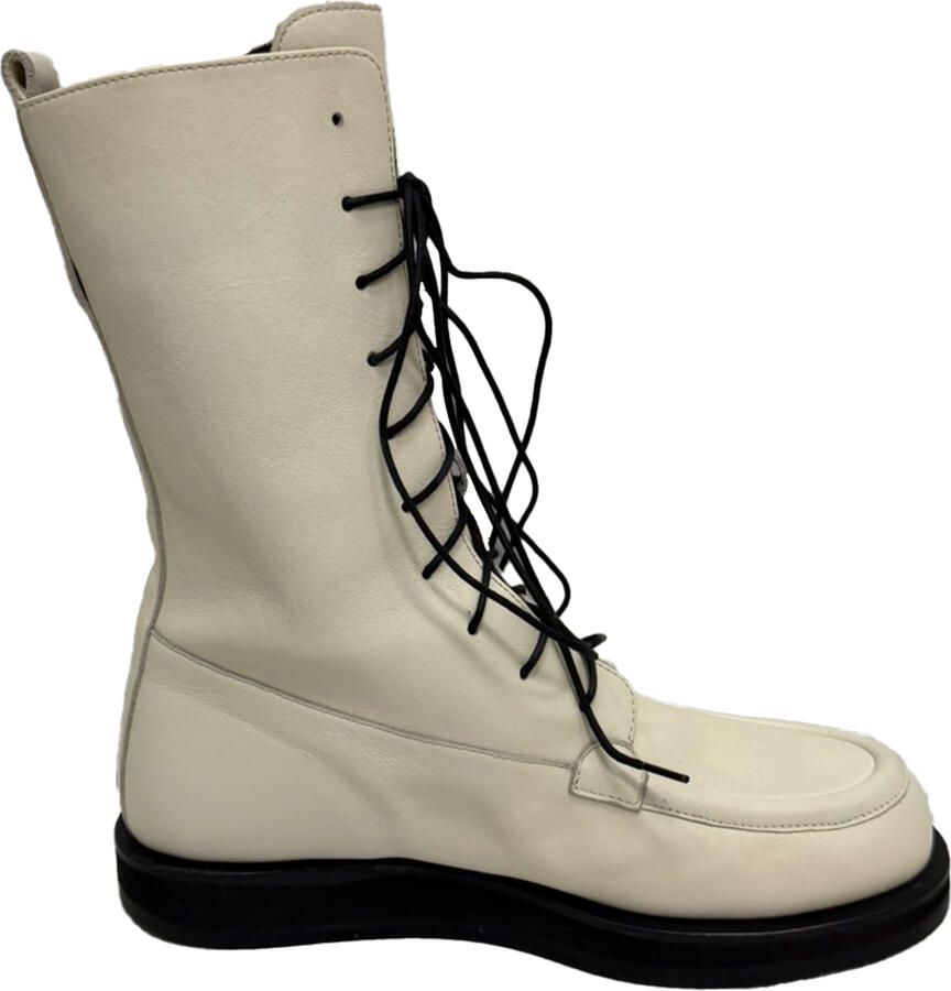 The Row Pre-owned The Row Patty Veterschoenen in Wit Leer