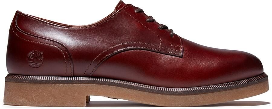 Timberland Cambridge Square Slip-On Rood Nubuck Leer Dames Brogues A2G1Z