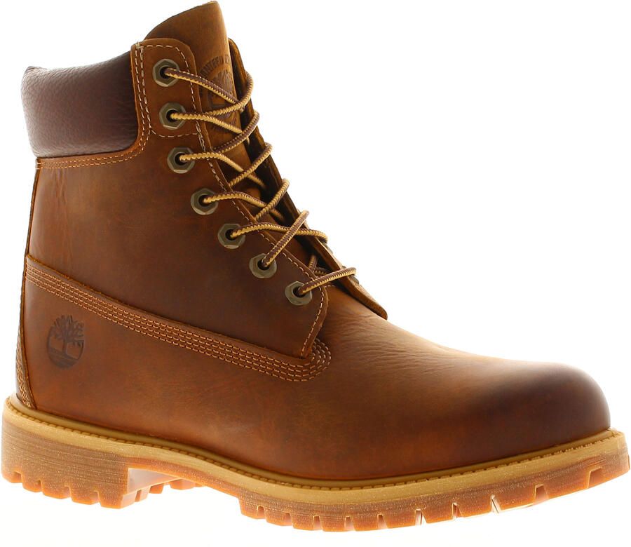 Timberland Heren Slimme Botten Premium 6 Inch Veters Waterdicht Leder Veterschoenen bruin