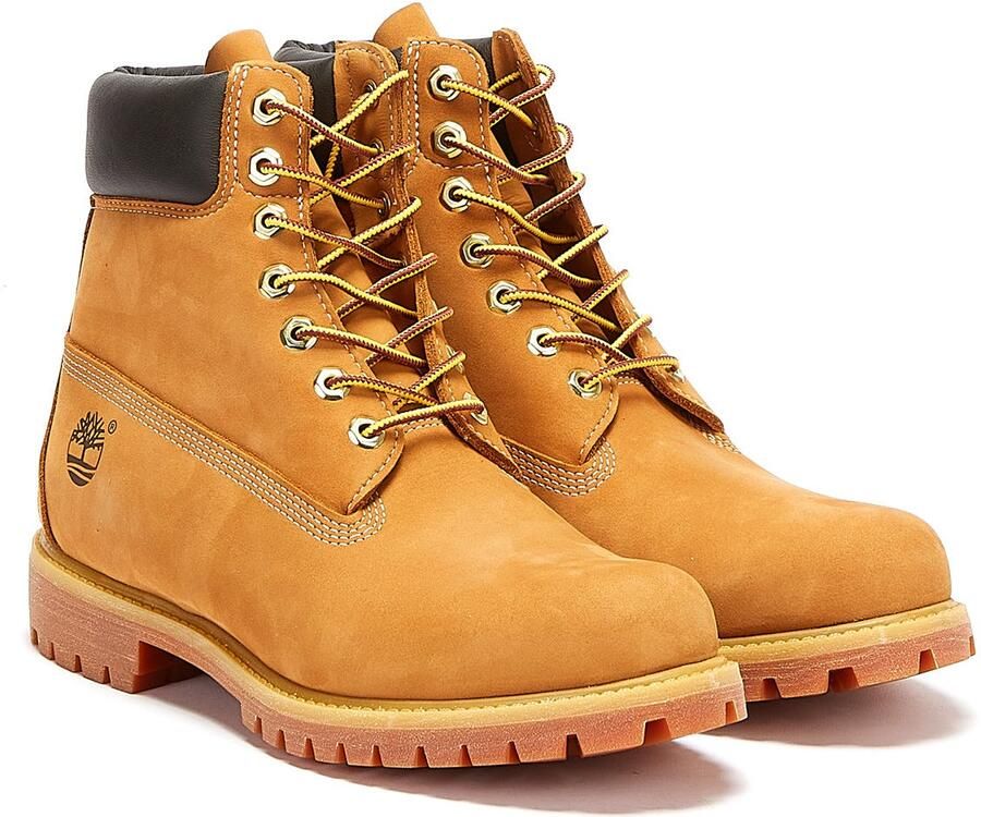 Timberland Heren Tarwe Premium 6 Inch Nubuck Lederen Laarzen
