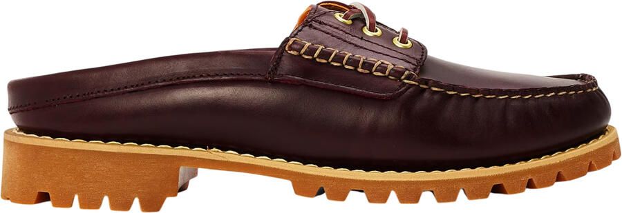 Timberland Leren moc-toe-muiltjes voor heren van Vibram (Bourgondië)