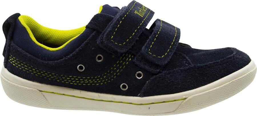 Timberland Littleton Ox Blauw Suède Haak en Lus Kleuters Trainers A15RE