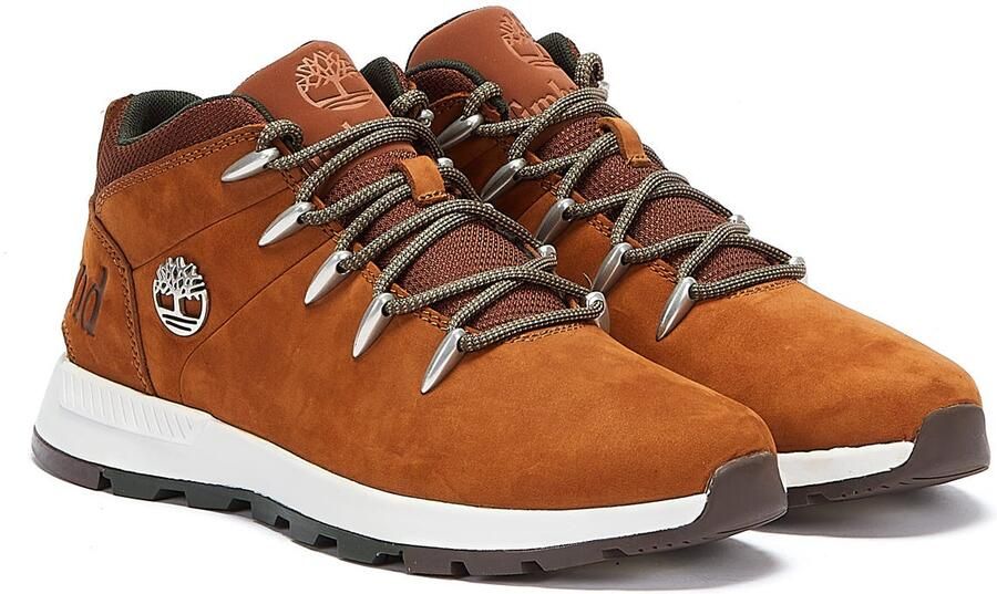 Timberland Sprint Trekker Nubuck Mid Heren Roestbruin Laarzen